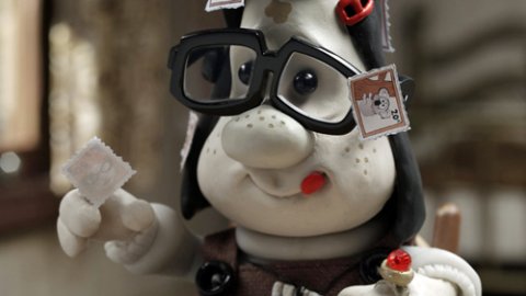 Mary from Mary and Max writing a letter