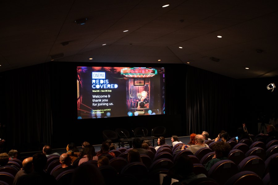 Photo of Cinema 1 screen during Cinema Rediscovered