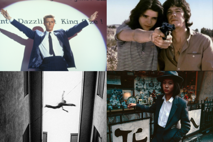 Stills from various films from the tour programme