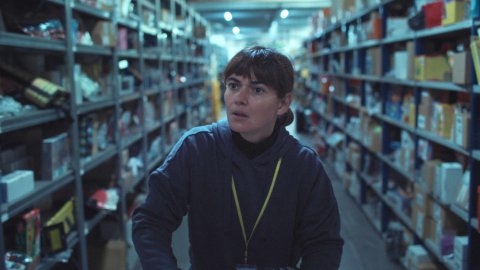 Film still from On Falling