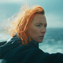 Film still of Saoirse Ronan in The Outrun