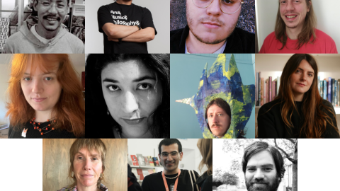 Photos of all the co-curators as part of Other Ways of Seeing